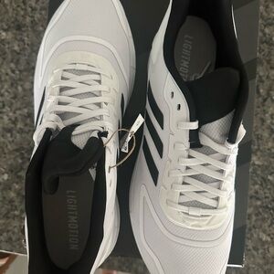 Adidas White and Black Sneakers